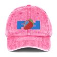 Strawberry-Summer Vintage Cotton Twill Cap Cheap