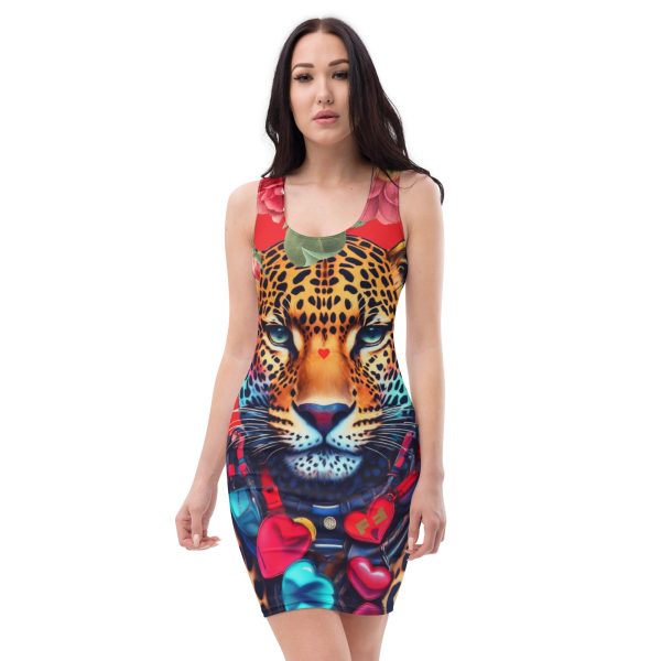 Leopard-Love Bodycon dress Online Sale