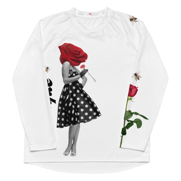 Rose-Pose (NYFW) unisex hockey jersey Online Sale