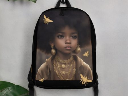 Black-Melanin (Abriana) Minimalist Backpack Sale