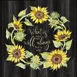 CIN2694 - What s Meant to Be Wreath - 12x12 Supply