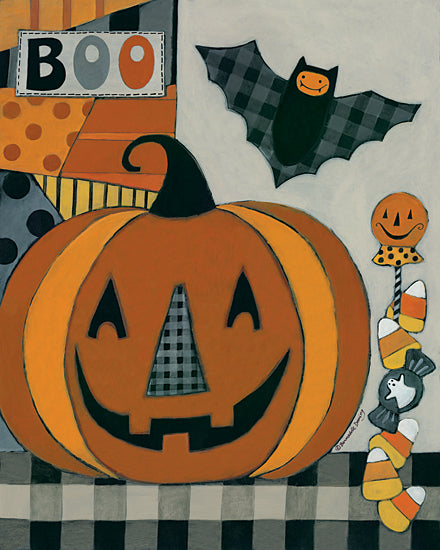 BER1411 - Boo Jack O lantern - 12x16 Hot on Sale