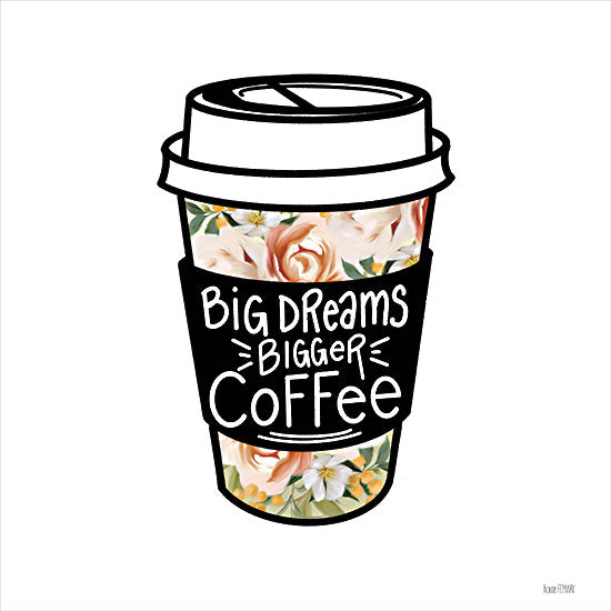 FEN463 - Big Dreams, Bigger Coffee - 12x16 Supply