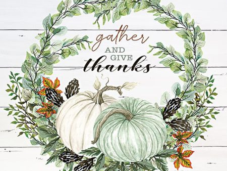 CIN2662 - Gather and Give Thanks Wreath - 12x12 Online