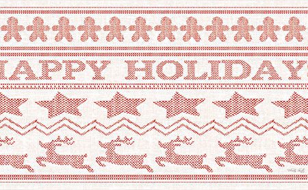 CIN2712 - Happy Holidays Stitchery - 18x9 Sale