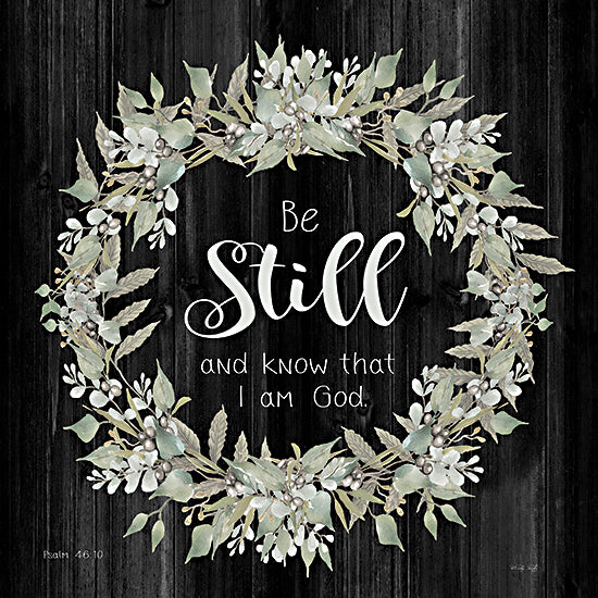 CIN2690 - Be Still and Know Wreath - 12x12 For Discount