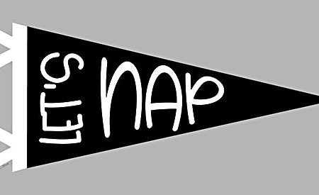 SB884 - Let s Nap Pennant - 18x9 For Sale