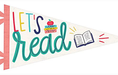 BRO126 - Let s Read Pennant - 18x9 Online