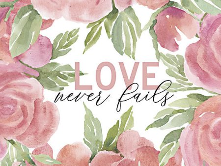 CIN2310 - Love Never Fails - 12x12 Online Hot Sale