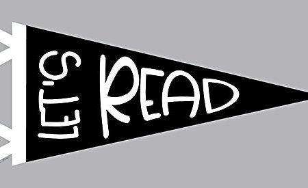 SB886 - Let s Read Pennant - 18x9 Sale