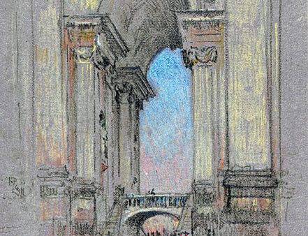 SDS693 - Entrance to Vatican - 12x16 Sale